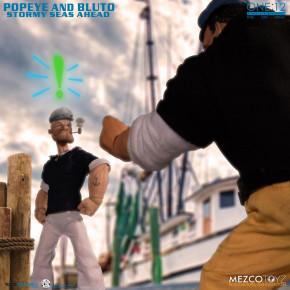 Popeye Action Figures 1/12 Popeye & Bluto: Stormy Seas Ahead Deluxe Box Set