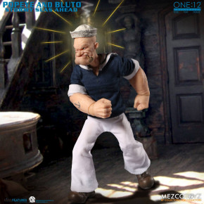 Popeye Action Figures 1/12 Popeye & Bluto: Stormy Seas Ahead Deluxe Box Set