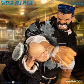 Popeye Action Figures 1/12 Popeye & Bluto: Stormy Seas Ahead Deluxe Box Set