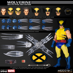 Marvel Universe Action Figures 1/12 Wolverine Deluxe Steel Box Edition 16 cm