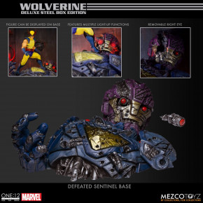 Marvel Universe Action Figures 1/12 Wolverine Deluxe Steel Box Edition 16 cm