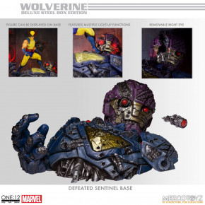 Marvel Universe Action Figures 1/12 Wolverine Deluxe Steel Box Edition 16 cm