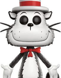 Dr. Seuss POP! Books Vinyl Figurine Cat in the Hat (Flocked) 9 cm