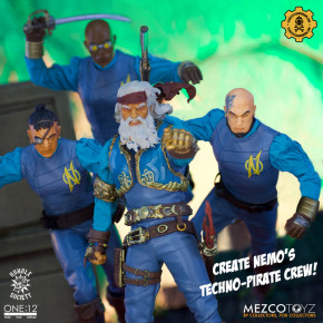 Mezco exklusiv Figuren Set Nautilus Crew one:12