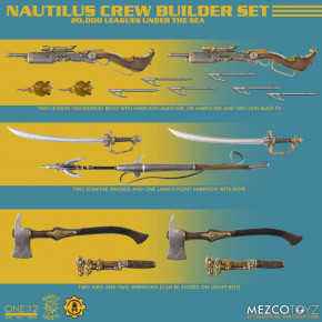 Mezco exklusiv Figuren Set Nautilus Crew one:12