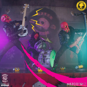 Exclusive Mezco one12 Pink Skulls Chaos Club Deluxe