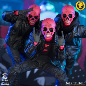 Exclusive Mezco one12 Pink Skulls Chaos Club Deluxe