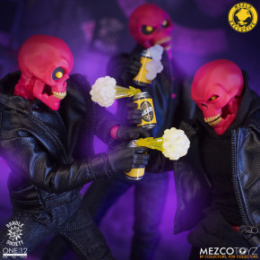 Exclusive Mezco one12 Pink Skulls Chaos Club Deluxe