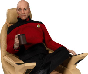 Star Trek Generations Jean-Luc Picard Action Figure 20 cm