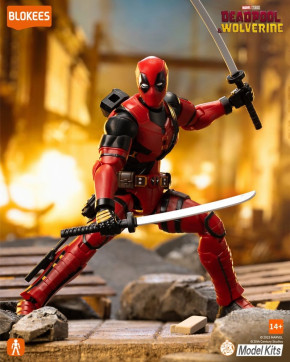 Marvel Deadpool Blokees Bausatz Offiziell lizenziertes Modellbauset