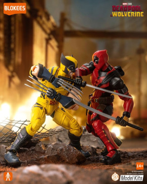 Marvel Deadpool Blokees Bausatz Offiziell lizenziertes Modellbauset