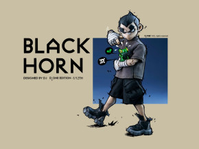 The Circle Actionfigur Kit 1/12 Black Horn Year1 of the Loong Limited Edition 16 cm