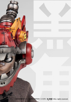 The Circle Actionfigur Kit 1/12 Black Horn Year1 of the Loong Limited Edition 16 cm