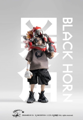 The Circle Actionfigur Kit 1/12 Black Horn Year1 of the Loong Limited Edition 16 cm