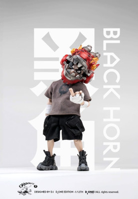 The Circle Actionfigur Kit 1/12 Black Horn Year1 of the Loong Limited Edition 16 cm