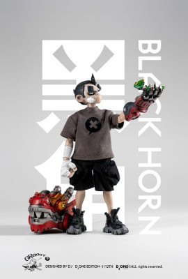 The Circle Actionfigur Kit 1/12 Black Horn Year1 of the Loong Limited Edition 16 cm