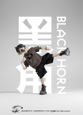 The Circle Actionfigur Kit 1/12 Black Horn Year1 of the Loong Limited Edition 16 cm