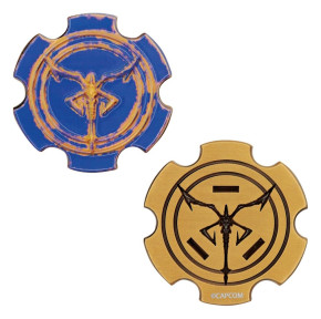 Resident Evil 4 Replik Church Puzzle Medallion Set