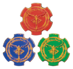 Resident Evil 4 Replik Church Puzzle Medallion Set