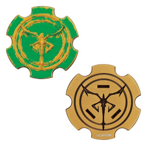 Resident Evil 4 Replik Church Puzzle Medallion Set