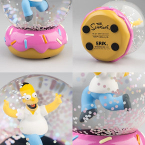 Die Simpsons Schneekugel Homer Simpson mit Donut – 10 cm