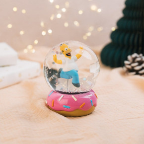 Die Simpsons Schneekugel Homer Simpson mit Donut – 10 cm