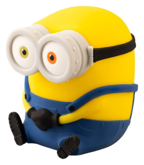 Minions Squishy LED Lampe mit Akku, Timer und USB-C