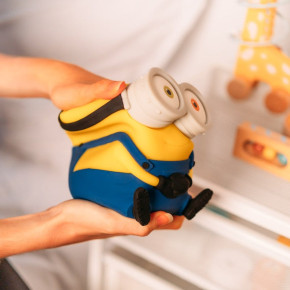 Minions Squishy LED Lampe mit Akku, Timer und USB-C