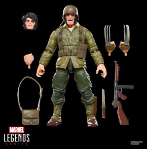 Marvel Legends Action Figure – Wolverine (WWII Logan) – 15 cm