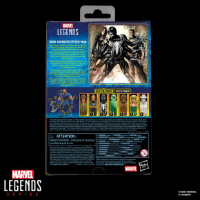 Figurine Marvel Legends – Dark Avengers Spider-Man (BAF : Executioner) | 15 cm