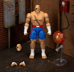 Ultra Street Fighter II: The Final Challengers Action Figure 1/12 Sagat 15 cm
