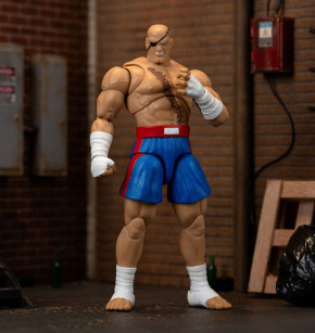 Ultra Street Fighter II: The Final Challengers Action Figure 1/12 Sagat 15 cm