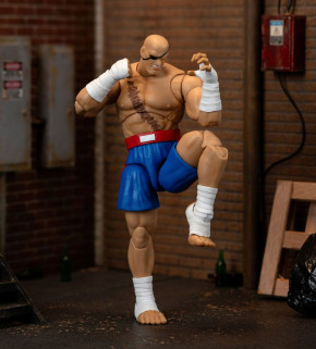 Ultra Street Fighter II: The Final Challengers Action Figure 1/12 Sagat 15 cm