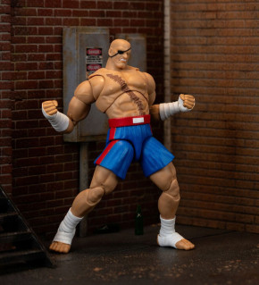 Ultra Street Fighter II: The Final Challengers Action Figure 1/12 Sagat 15 cm
