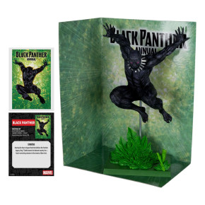 Marvel Black Panther PVC Statue 1/6 Variant 29 cm mit Comic und Diorama-Base