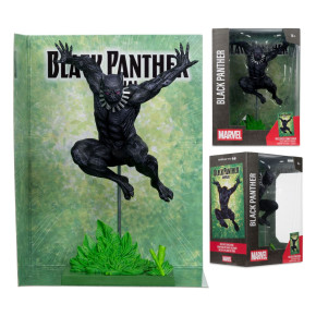 Marvel Black Panther PVC Statue 1/6 Variant 29 cm mit Comic und Diorama-Base