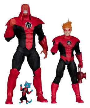 DC Multiverse Atrocitus & Red Lantern Corps (Green Lantern) – Actionfiguren 2er-Pack
