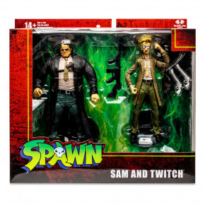 Spawn Figurine Sam & Twitch Deluxe Set 18 cm