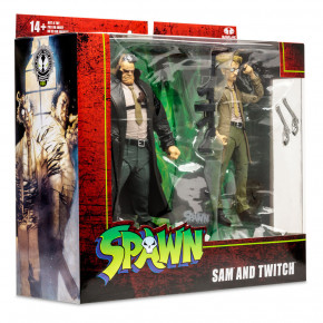 Spawn Figurine Sam & Twitch Deluxe Set 18 cm