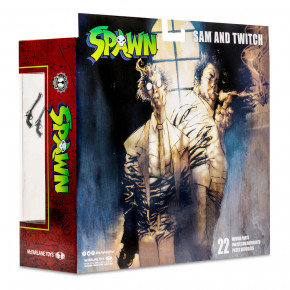 Spawn Figurine Sam & Twitch Deluxe Set 18 cm