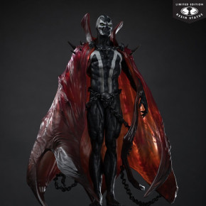 Spawn Black White & Red All Over Statue 1/10 by Pupeteer Lee 23 cm