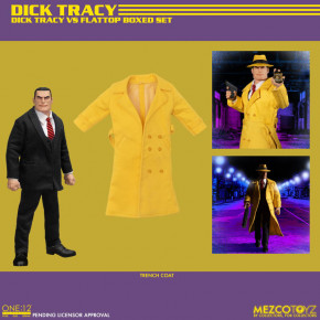 Dick Tracy Actionfigure 1/12 Dick Tracy vs Flattop Box Set 17 cm