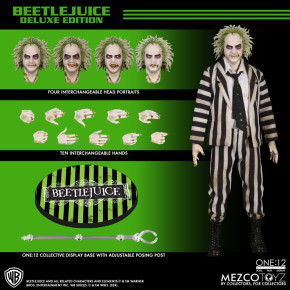 Beetlejuice Action Figure 1/12 Deluxe Edition (18 cm)
