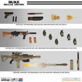 G.I. Joe Action Figure 1/12 Duke Deluxe Edition