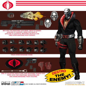 G.I. Joe Light-Up Action Figure 1/12 Destro 17 cm