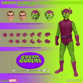 Marvel Mezco Actionfigur Green Goblin Deluxe Editon 1/12