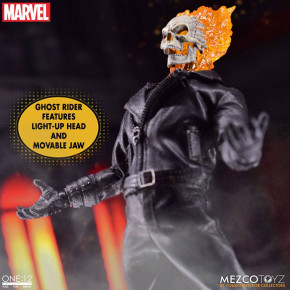 Figurine Ghost Rider et Véhicule avec Son et Effets Lumineux 1/12 Ghost Rider & Hell Cycle