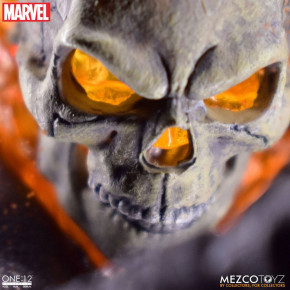 Figurine Ghost Rider et Véhicule avec Son et Effets Lumineux 1/12 Ghost Rider & Hell Cycle