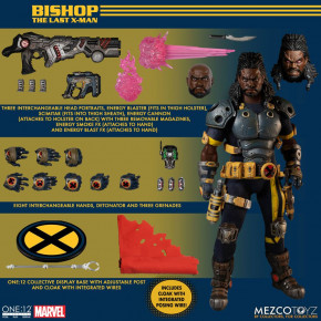 X-Men Action Figure 1/12 Mavel Bishop 17 cm