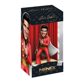 Elvis Presley MINIX Collectible Figure Red Suit 12 cm